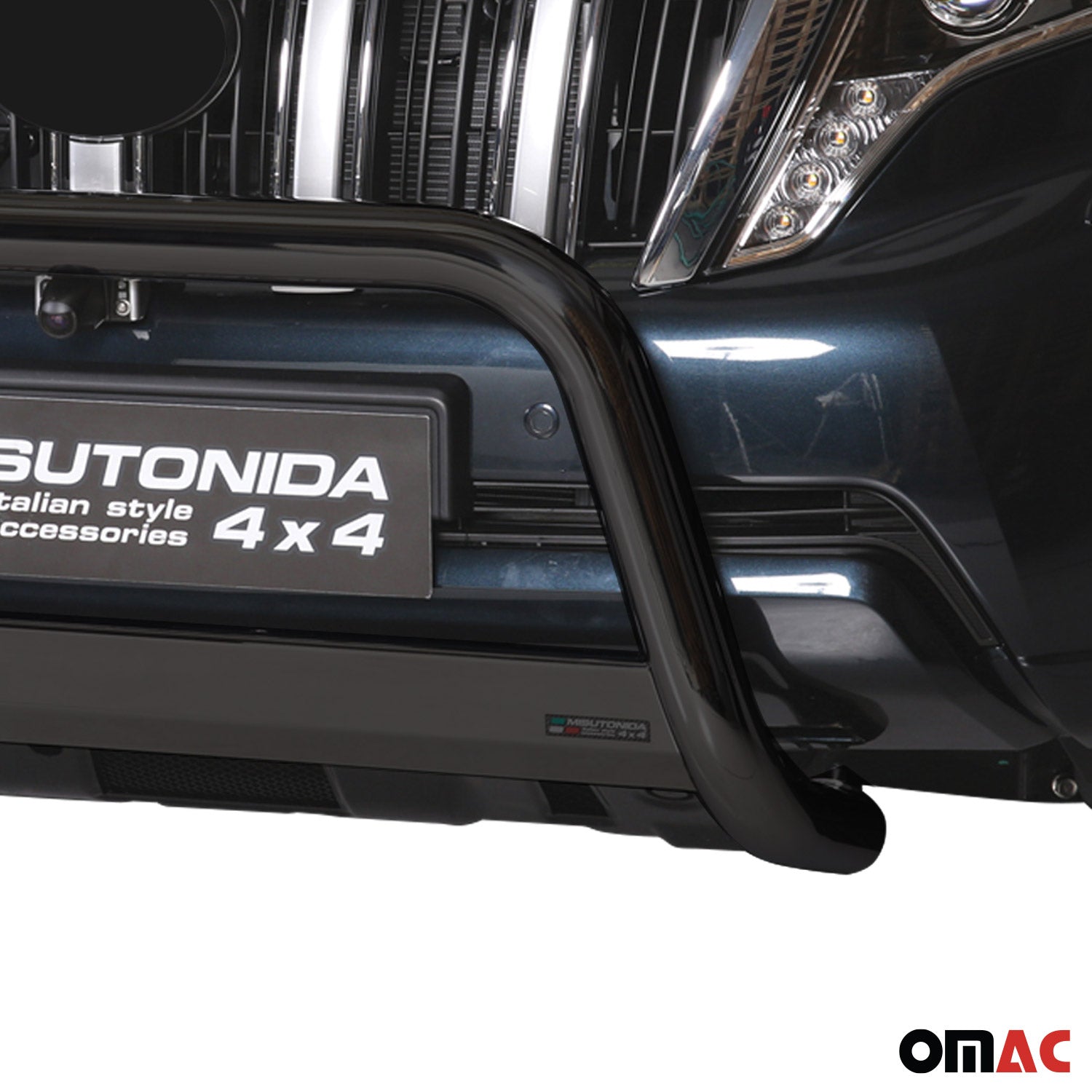 Frontbügel Frontschutz für Toyota Land Cruiser Prado J150 2014-2017 ø63 Schwarz