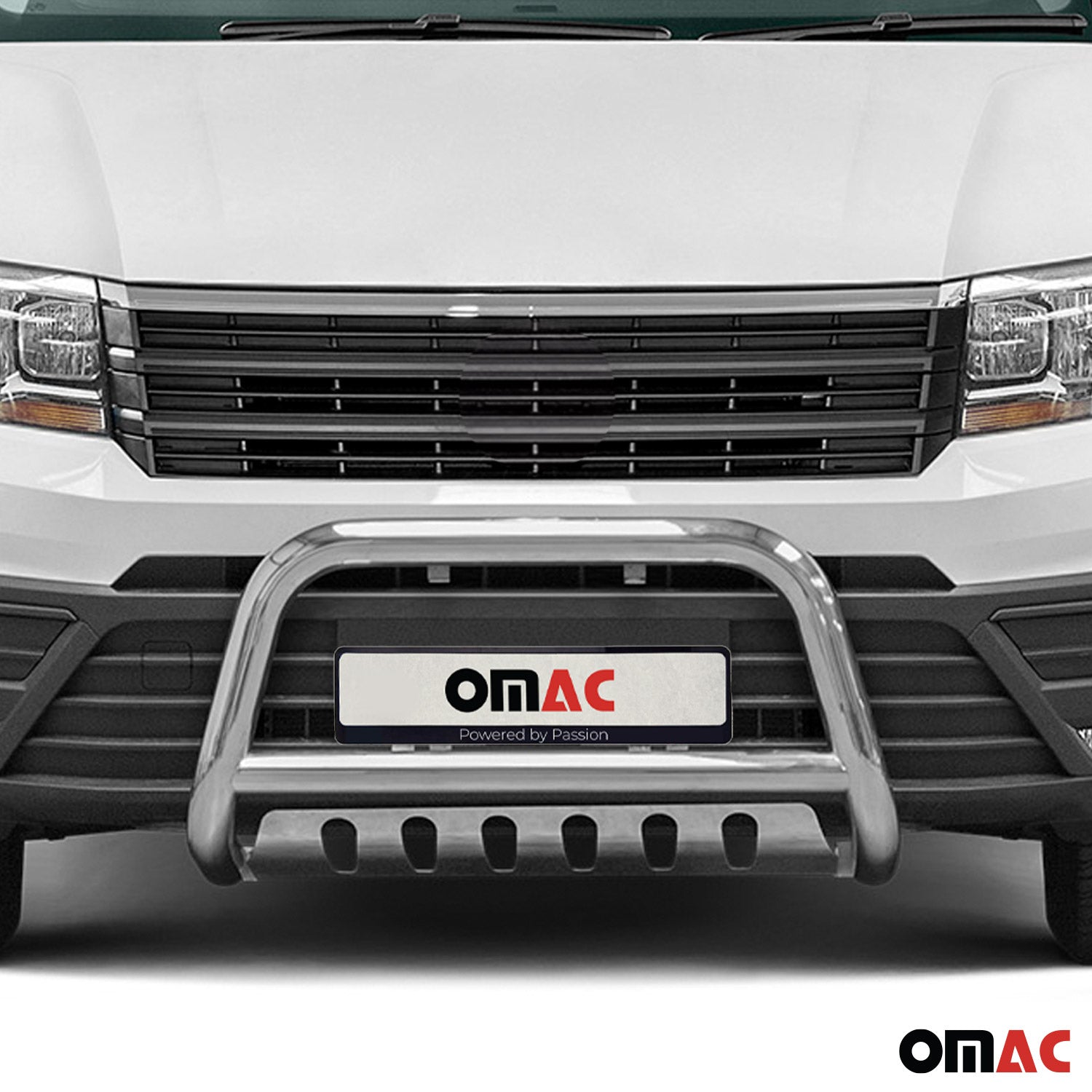 Frontbügel Frontschutzbügel für VW Crafter 2017-2026 mit ABE Edelstahl Silber