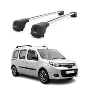 Dachträger Grundträger für Renault Kangoo III Maxi 2022-2026 Aluminium Grau 2tlg