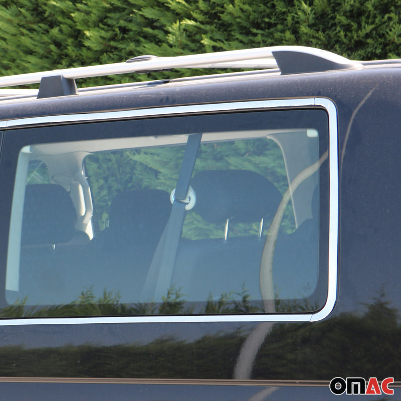 Fensterleisten Zierleisten für VW Multivan T5 2003-2015 Kurzer Doppelschiebetür