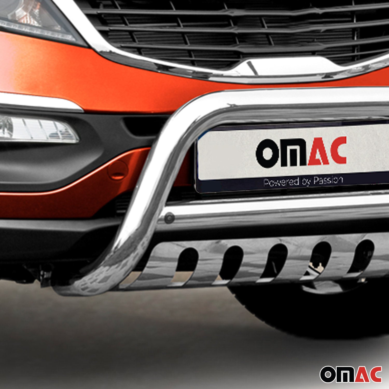 Frontbügel Frontschutzbügel für Kia Sportage 2010-2015 mit ABE Edelstahl Silber