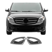 Spiegelkappen Spiegelabdeckung für Mercedes Citan 2012-2021 Edelstahl Chrom