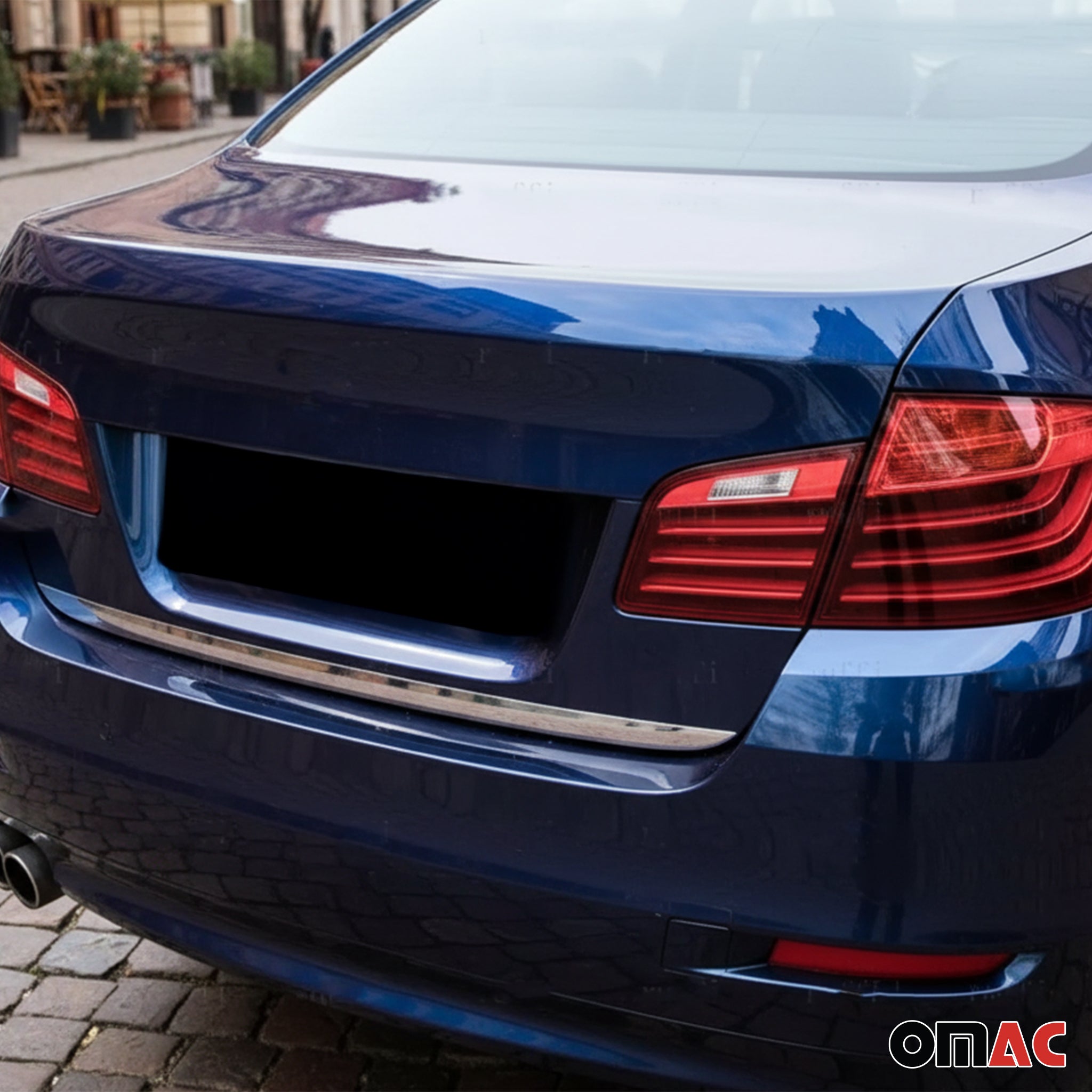 Kofferraumleiste Heckklappe Leiste für BMW 5er F10 F11 F07 2010-2017 Edelstahl