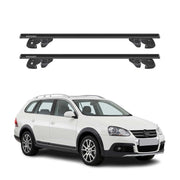 Dachträger Grundtäger für VW Golf mk5 Kombi / Cross 2004-2009 Alu TÜV Schwarz 2x