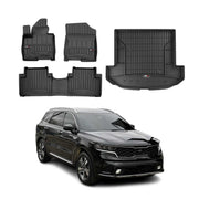 OMAC Fußmatten & Kofferraumwanne Set für Kia Sorento Hybrid 2021-2026 Gummi 4tlg