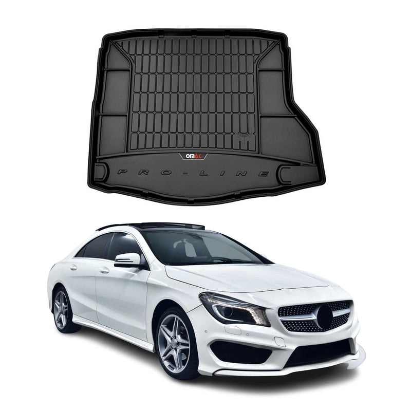 OMAC Gummi Kofferraumwanne für Mercedes CLA C117 2013-2019 TPE Laderaumwanne
