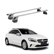 Menabo Dachträger für Mercedes A Klasse W176 2012-2018 75kg Stahl Silber 2x