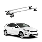 Menabo Dachträger Grundtäger für Kia Ceed 2019-2026 75kg Stahl Silber 2 tlg