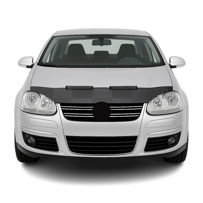 Haubenbra Steinschlagschutz Bonnet Bra für VW Jetta 2005-2010 Kariert Halb