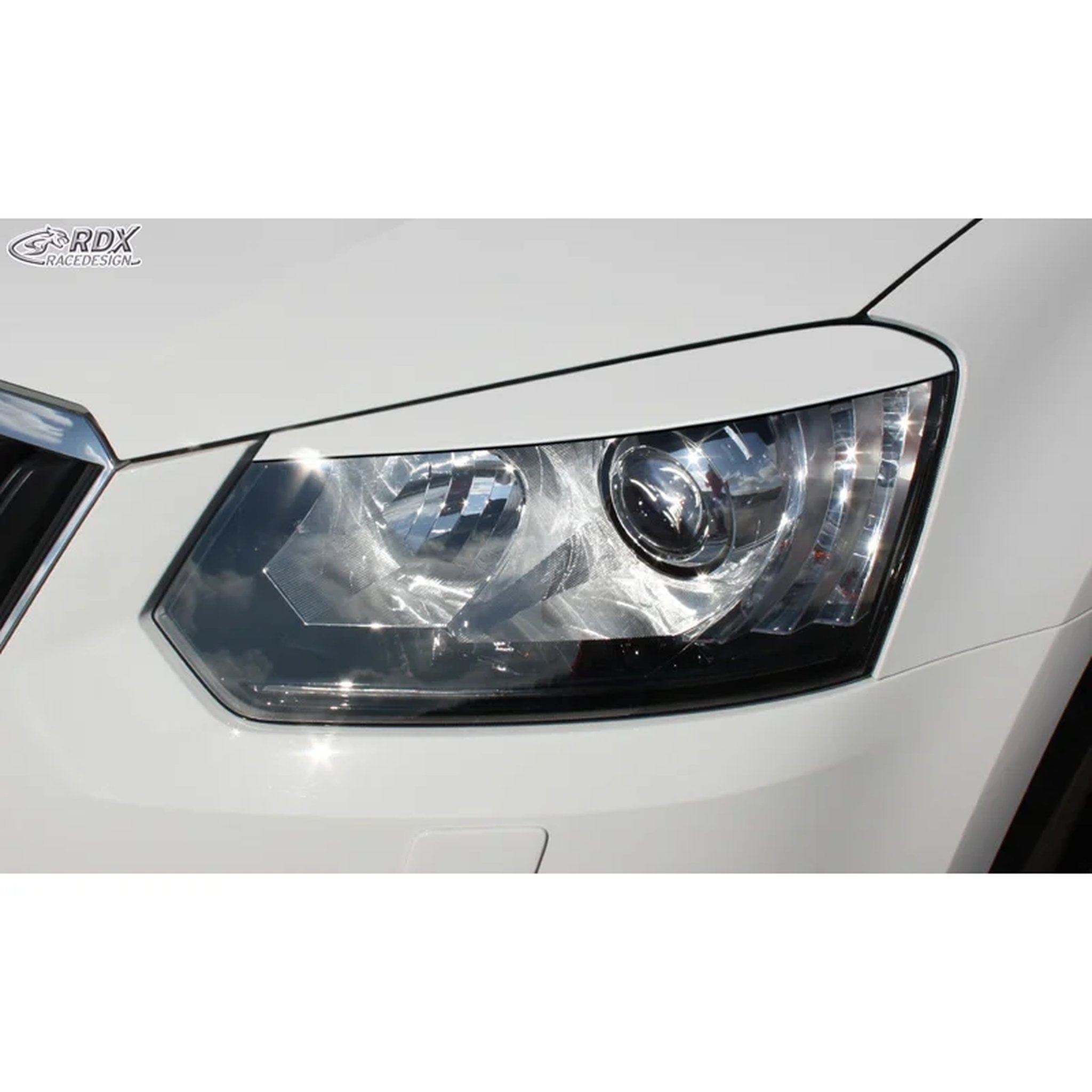 RDX Scheinwerferblenden für Skoda Yeti 2014- ABS TÜV