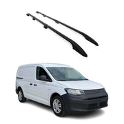 Dachreling Dachgepäckträger für VW Caddy 2020-2026 Langer L2 Alu Schwarz