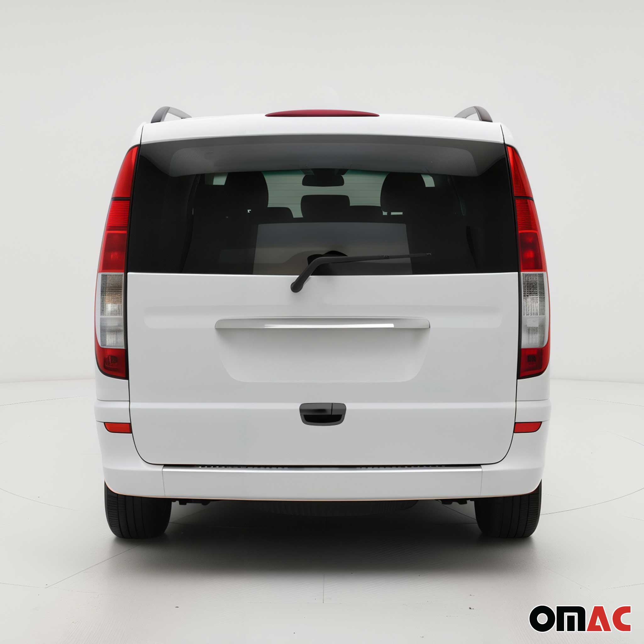 Heckklappe Kofferraumöffner Griff für Mercedes Viano 2003-2014 Edelstahl Dunkel