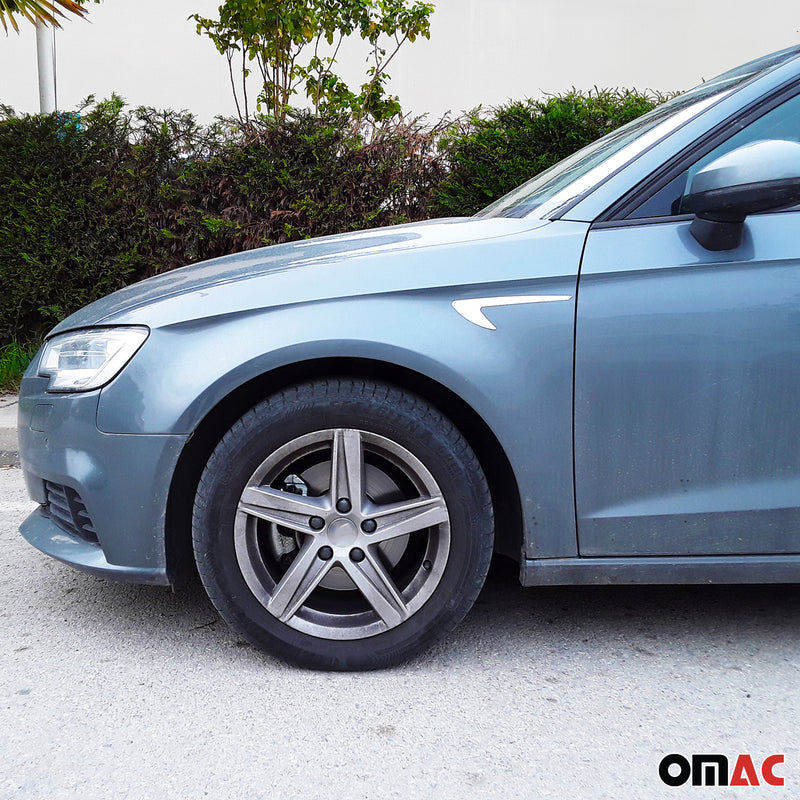 Seitentürleiste Türleisten Seitendekor für VW Jetta 2011-2019 Edelstahl Chrom 2x