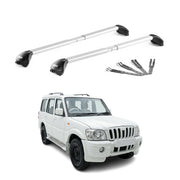 Dachträger für Mahindra Goa I 2003-2014 Pre-FL 100kg Aluminium Silber 2x ABE