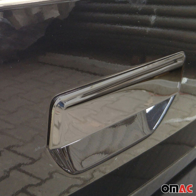 Heckklappe Kofferraumöffner Griff für VW Caddy 2021-2025 Edelstahl Dunkel 1tlg