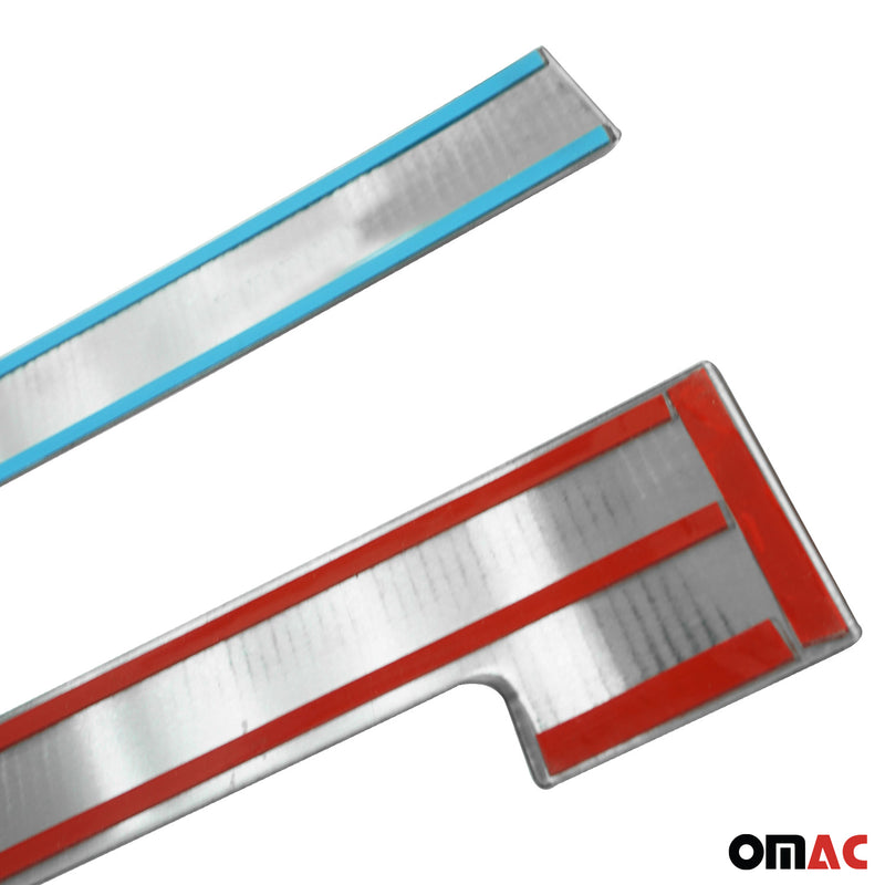 Seitentürleiste Türleisten Türschutzleiste für VW Caddy Maxi 2007-2015 Chrom 2x