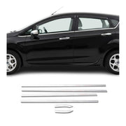 Fensterleisten Zierleisten für Ford Fiesta 2008-2017 Edelstahl Chrom 6tlg