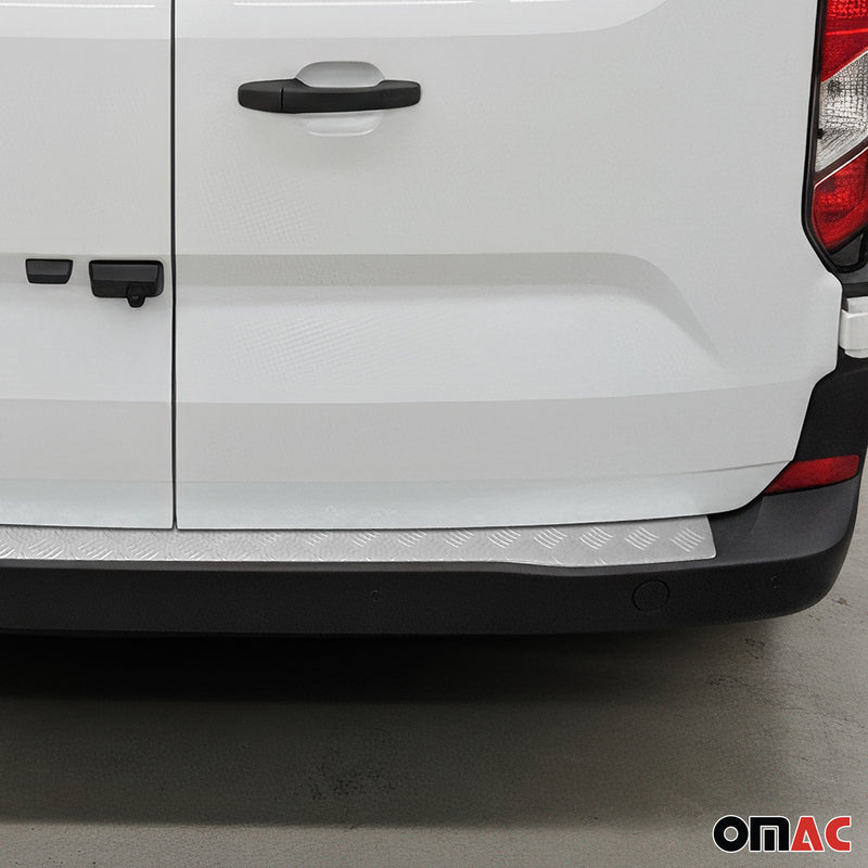 Ladekantenschutz Stoßstange für Ford Transit Tourneo Custom 2023-25 Alu Silber