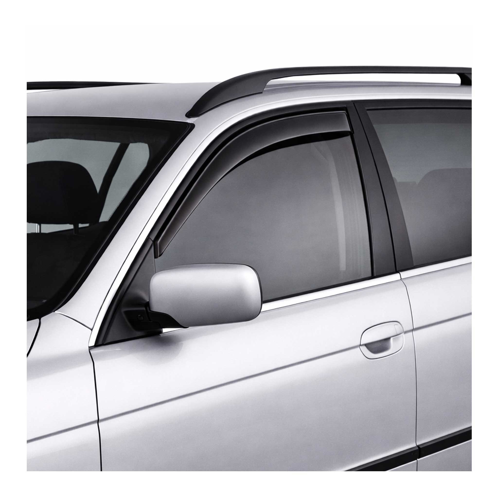 Windabweiser Regenabweiser für BMW 5er E39 Limo Touring 1995-2003 Dunkel 2tlg