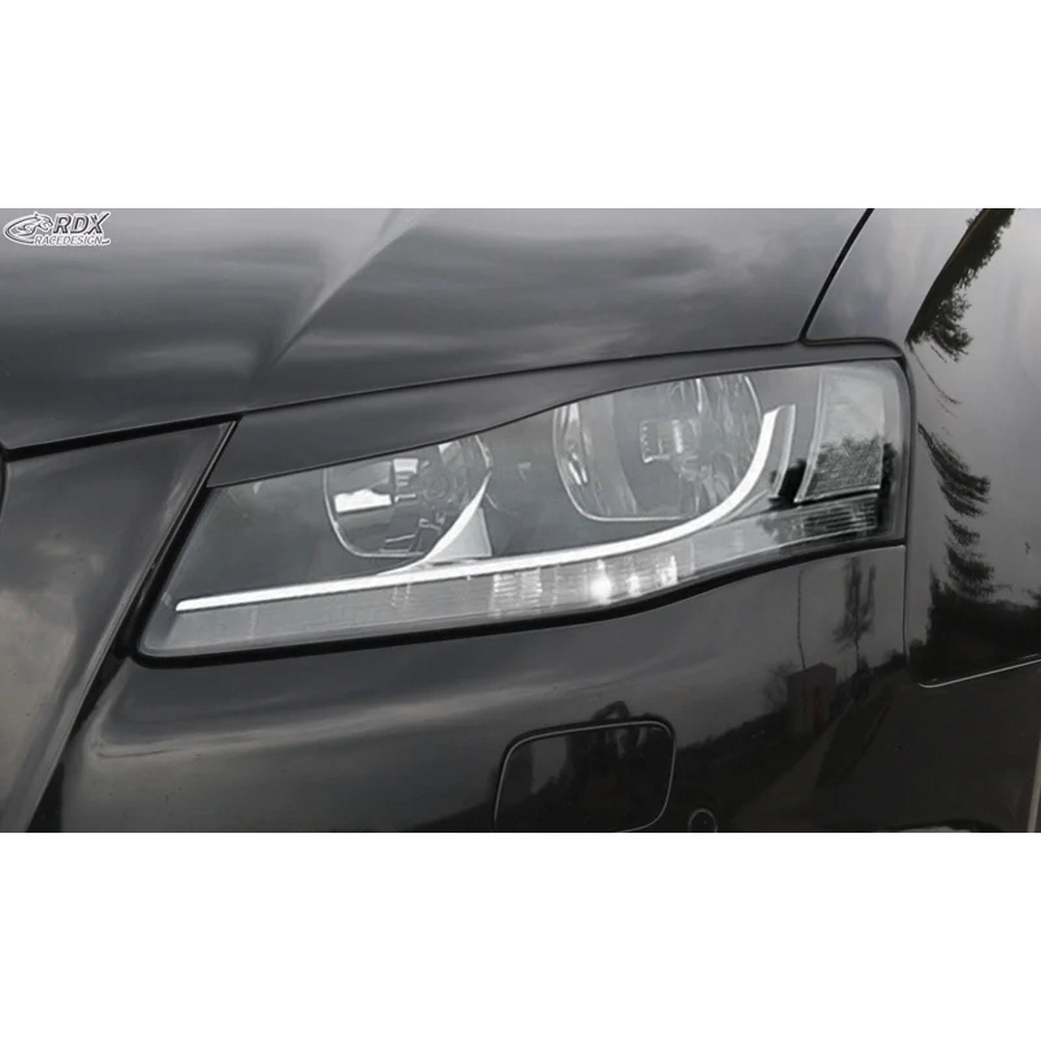RDX Scheinwerferblenden für Audi A4 B8 2008-2012 ABS TÜV