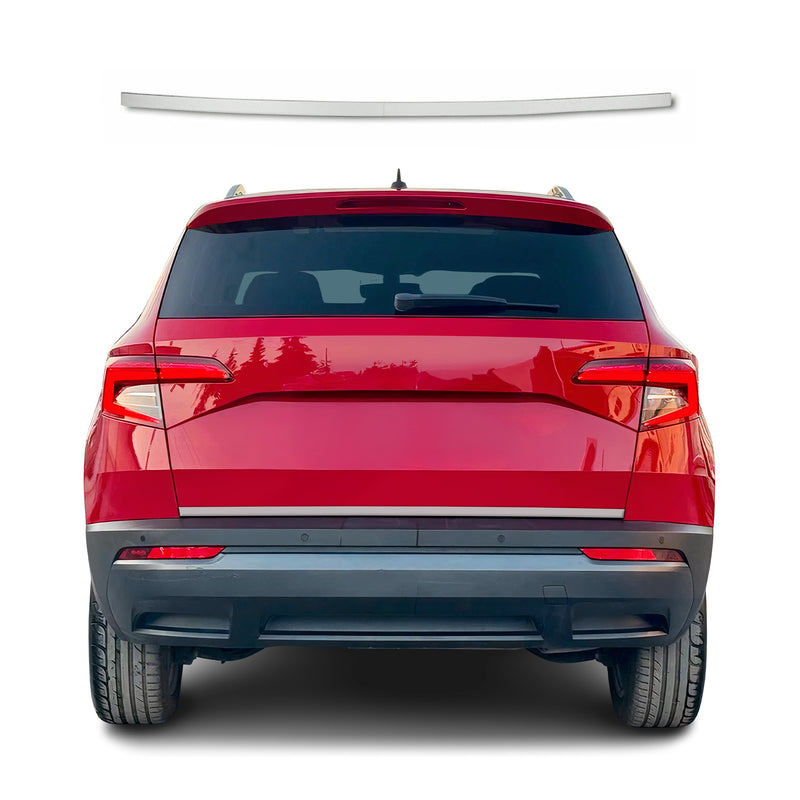 Kofferraumleiste Heckklappe Leiste für Skoda Karoq 2017-2025 Edelstahl Chrom