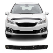 Motorhaube Deflektor Insekten Steinschlagschutz für Peugeot 408 2010-2014 Dunkel
