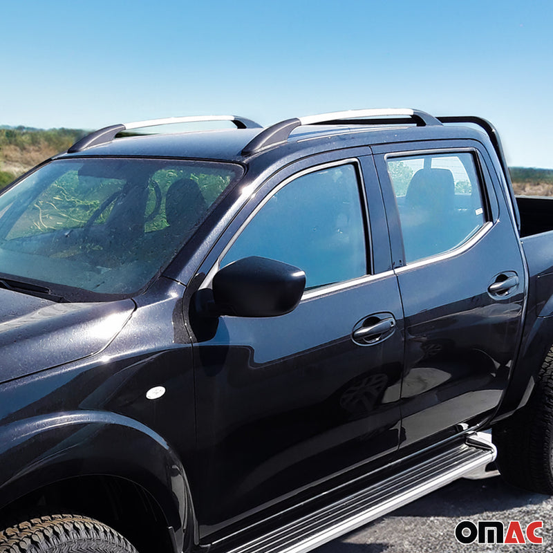 Aluminium Dachreling Relingträger für Isuzu D-Max 2012-2019 Silber 2x