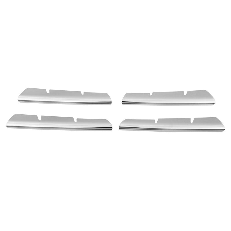 Kühlergrill Leisten Grillleisten für Renault Megane 2006-2010 Chrom Silber 4x