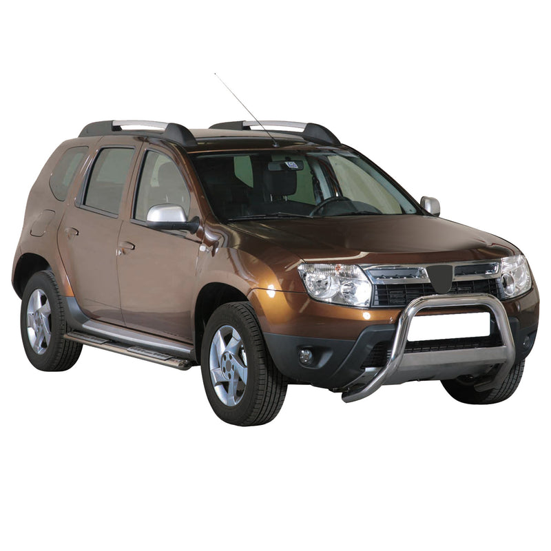 Frontbügel Frontschutzbügel für Dacia Duster 2010-2017 ø63mm Stahl Silber Schutz