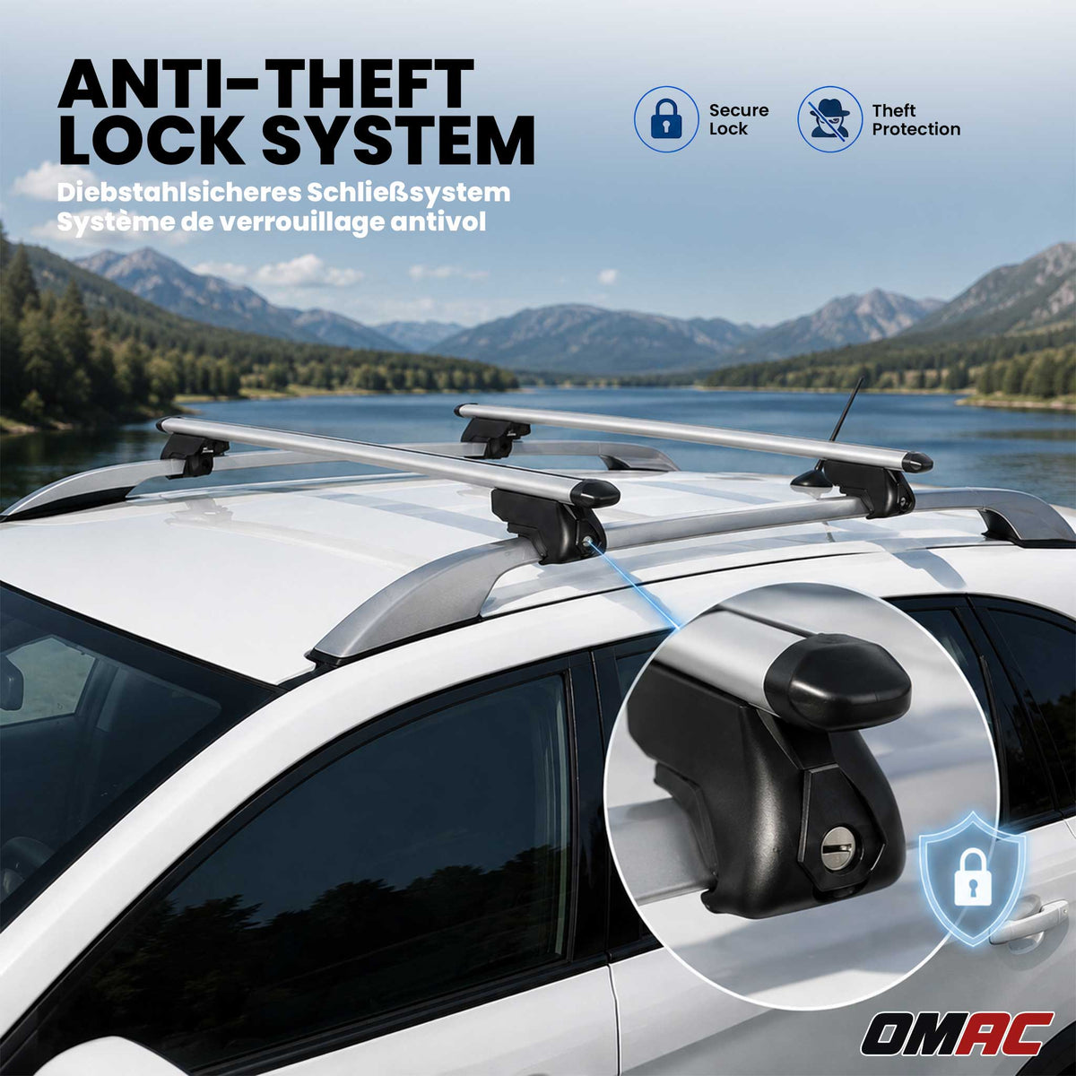 Dachträger für Daewoo Matiz 1998-2005 Aluminium Grau Dachgepäckträger