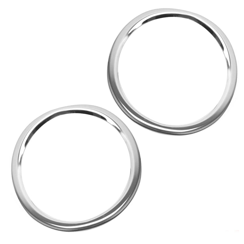 Scheinwerfer Leisten Scheinwerferblende für Nissan Juke 2014-2019 Edelstahl 2tlg