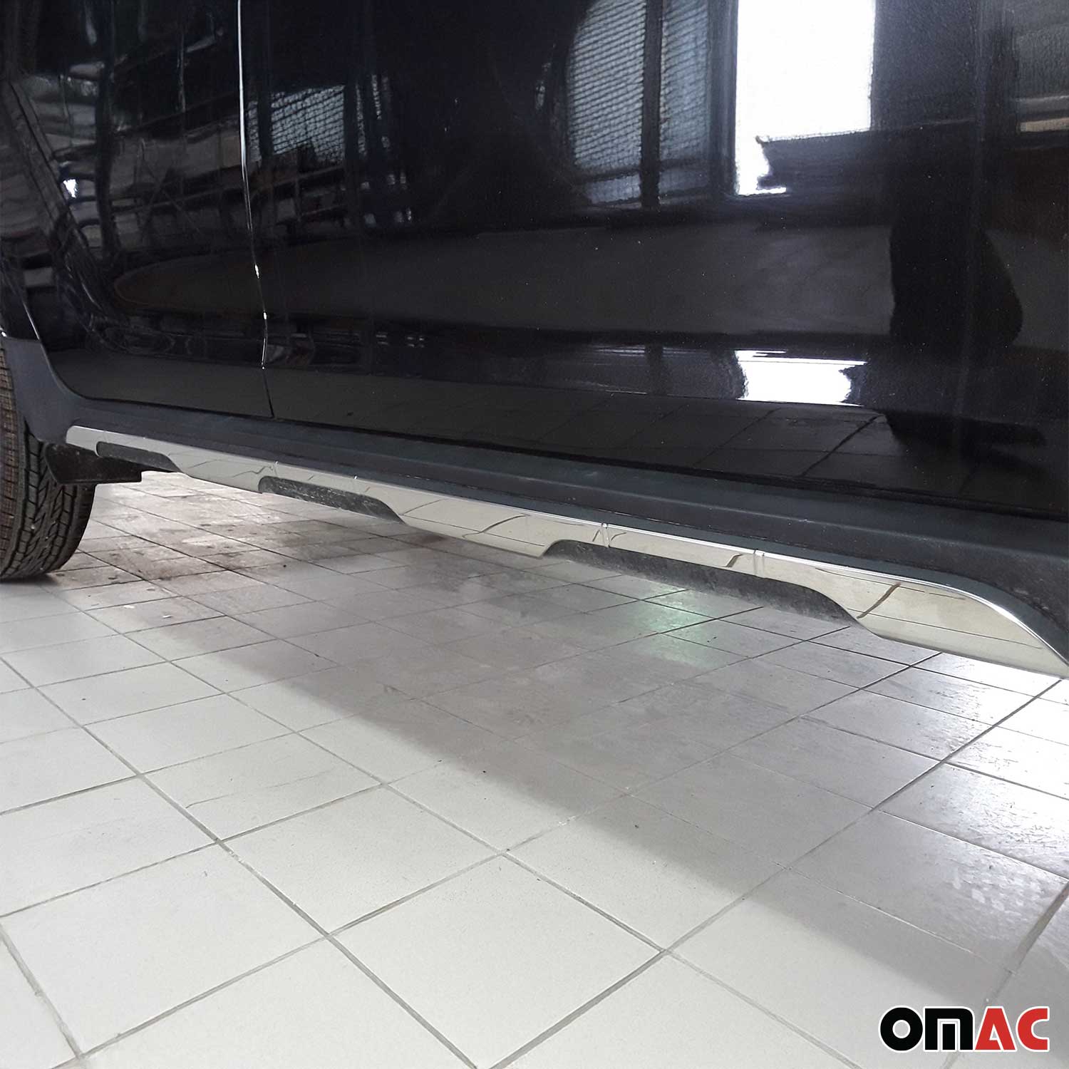 Seitentürleiste Türschutzleiste für Dacia Duster 2018-2021 Edelstahl Chrom 6x