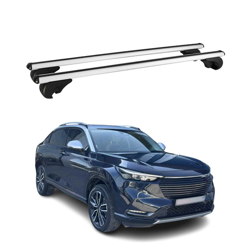 Dachträger Grundtäger für Honda HR-V 2021-2025 75kg Aluminium Silber 2 tlg