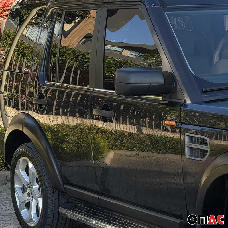 Fensterleisten Zierleisten für Land Rover Discovery 2009-2016 Edelstahl Chrom 4x