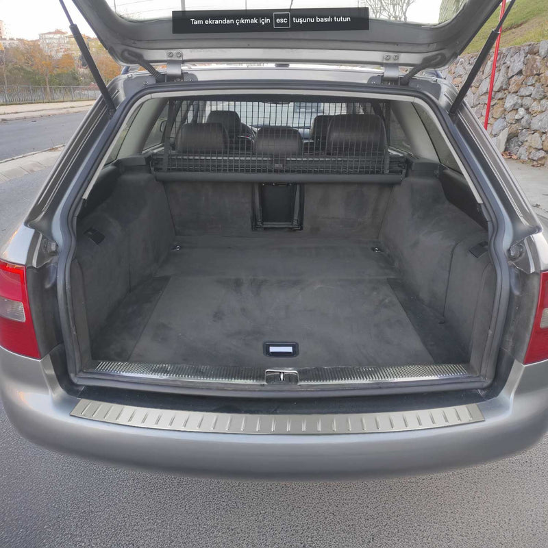 Ladekantenschutz Stoßstangenschutz für Audi A6 Avant 4B 1997-05 Edelstahl B-Ware