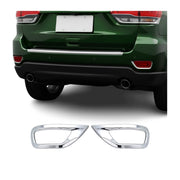 Reflektor Blenden Reflektor Rahmen für Jeep Grand Cherokee 2011-2019 Chrom ABS