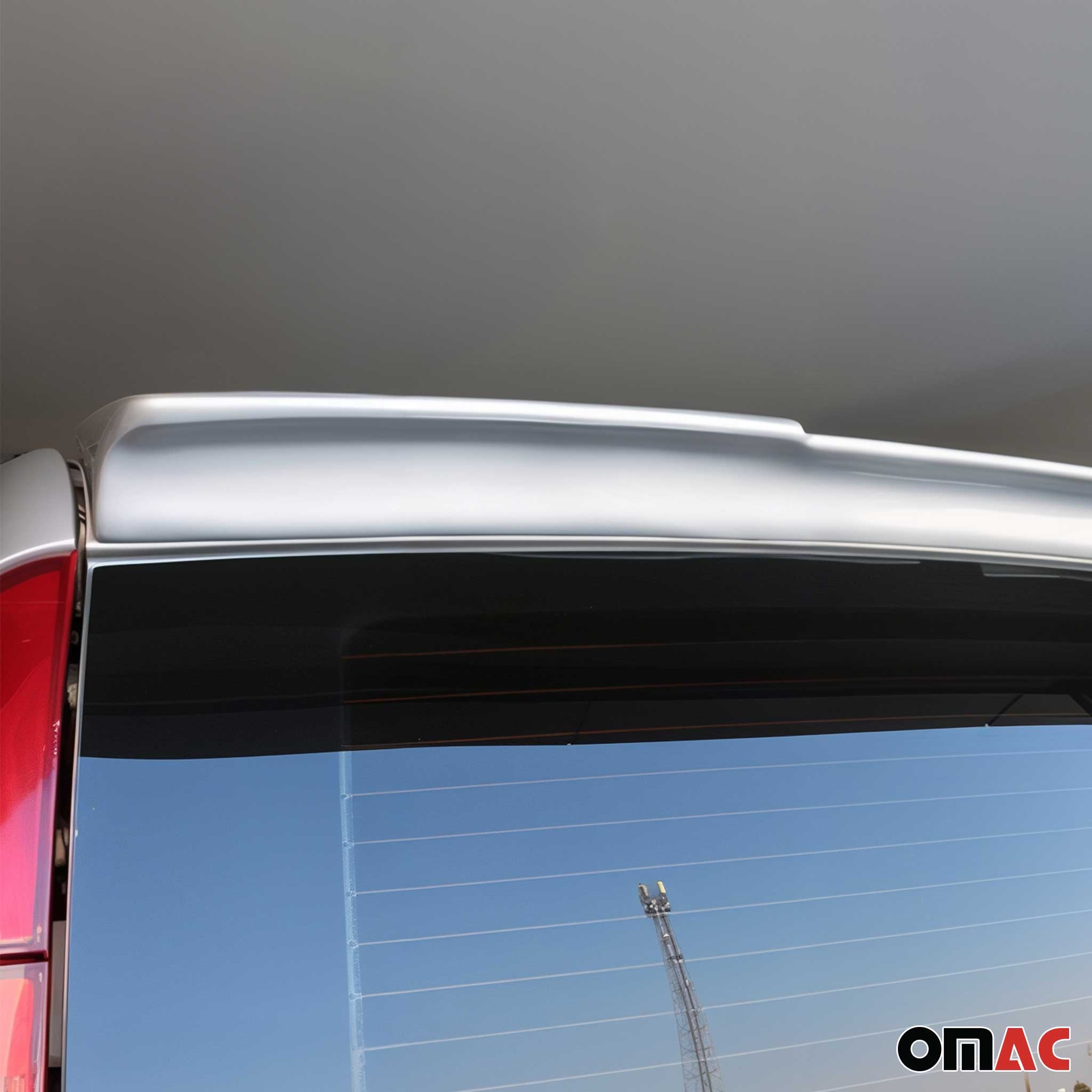 Heckspoiler Dachspoiler Hecklippe für Mercedes Vito W639 2003-2014 Grau Lackiert