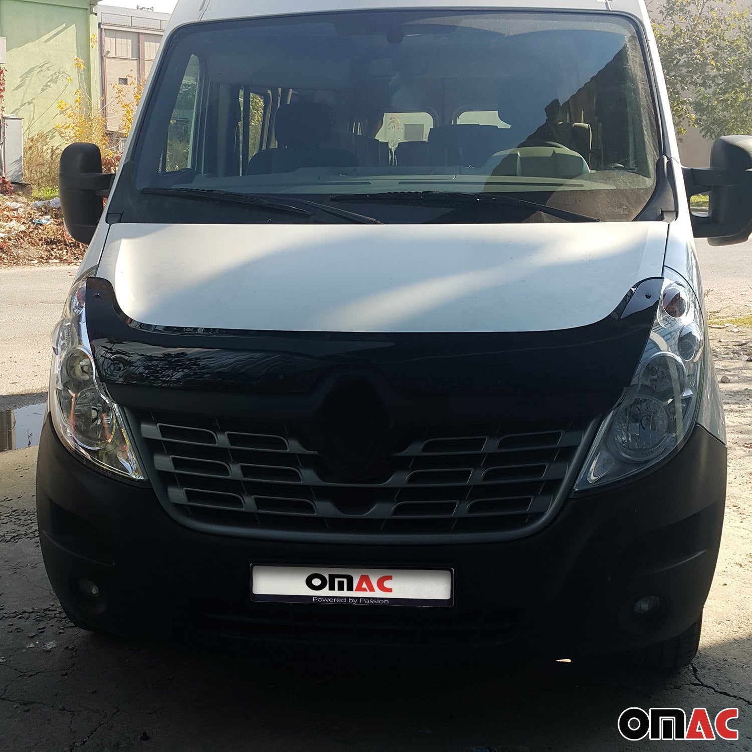 Sonnenblende Motorhaube Deflektor Set für Renault Master 3 2014-2020 Acryl 2tlg