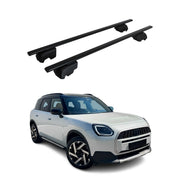 Dachträger Grundträger für Mini Countryman U25 2024-2026 Stahl Schwarz 2tlg