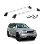 Dachträger Grundtäger für Suzuki Grand Vitara I 1998-2005 100kg Alu Grau 2x ABE