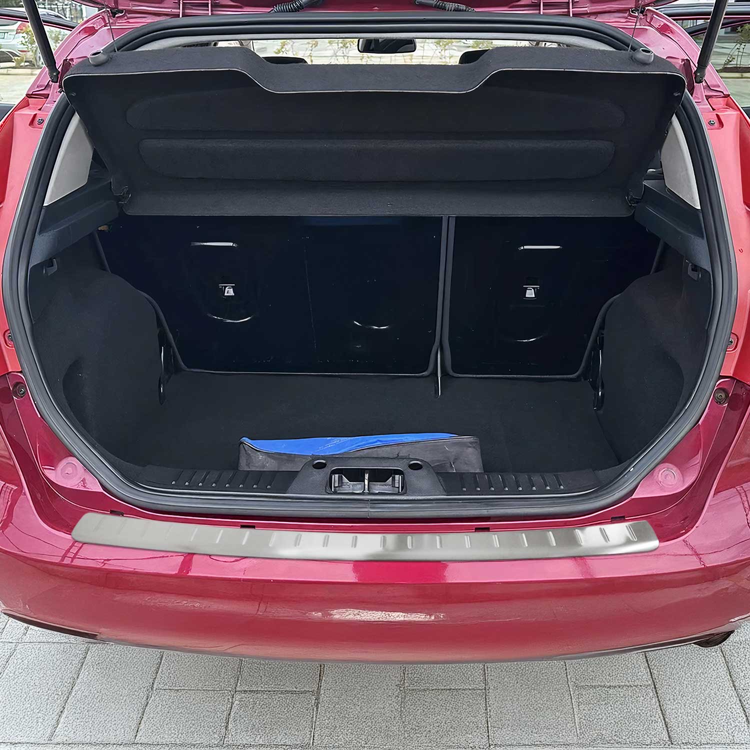 Ladekantenschutz für Ford Fiesta mk6 Schrägheck 2009-17 5Tür Edelstahl gebürstet