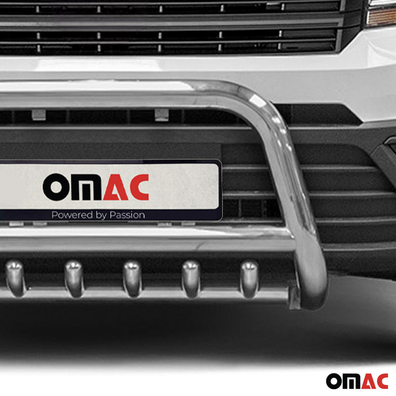 Frontbügel Frontschutzbügel für VW Crafter 2017-2025 mit ABE Stahl Silber