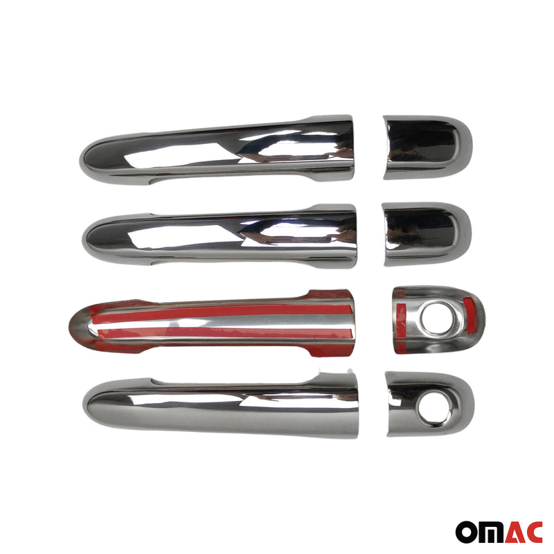 Türgriff Blende Türgriffkappen für Hyundai Accent Limo 2005-11 4Tür Edelstahl 4x