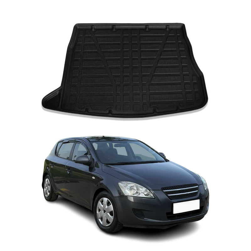 Kofferraumwanne Laderaumwanne für Kia Ceed 2006-2011 Schrägheck 5tür Gummi TPE
