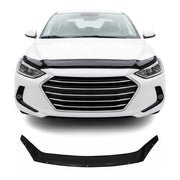 Motorhaube Deflektor Insektenschutz für Hyundai Elantra 2016-2021 Dunkel