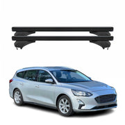 Menabo Dachträger Grundtäger für Ford Focus IV Kombi 2018-2025 Alu Schwarz 2 tlg