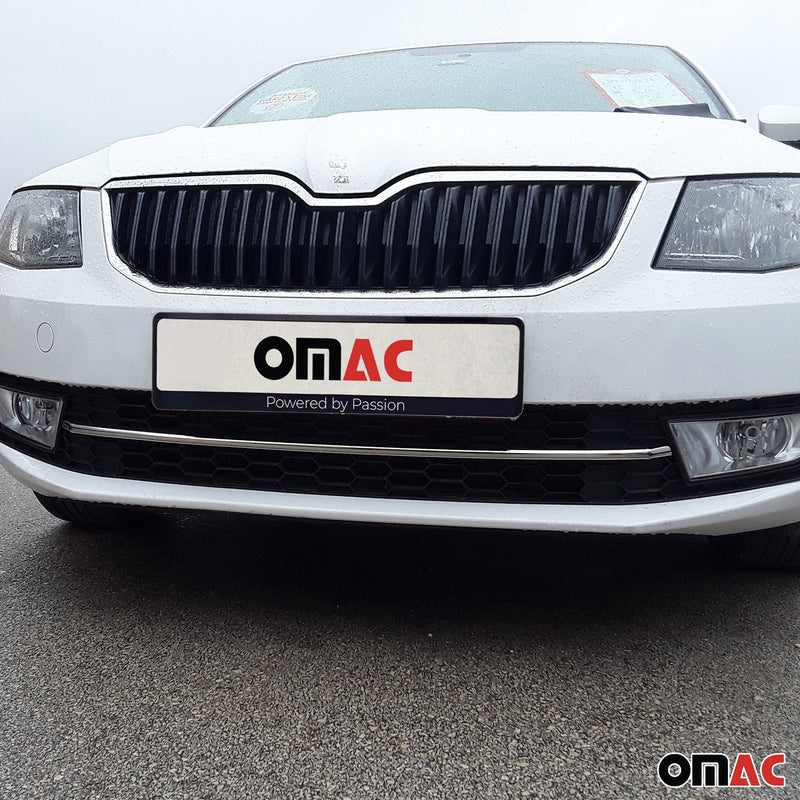 2013-2019 Skoda Octavia 3 Grillleiste Kühlergrill Frontgrill Edelstahl Chrom