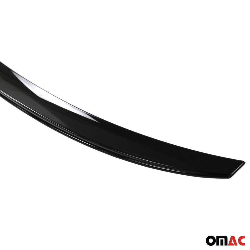 Heckspoiler Heckflügel Hecklippe für Hyundai Accent SD 2010-2017 ABS Schwarz