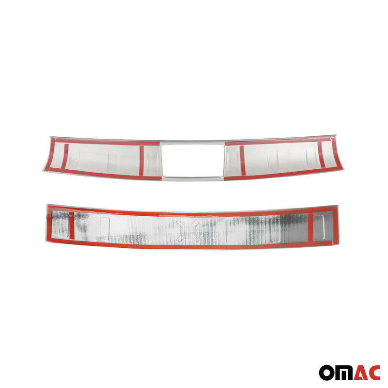 Ladekantenschutz & Stoßstange Satz für Jeep Renegade 2014-24 Edelstahl Glänzend