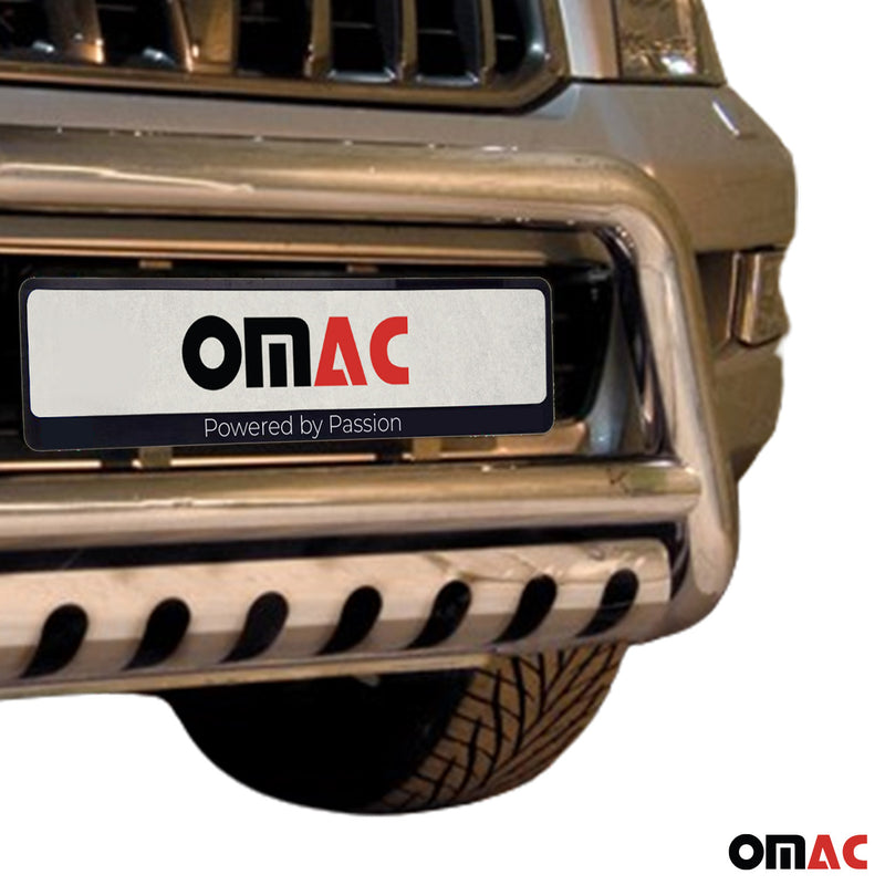 Frontbügelschutz Frontschutzbügel für Toyota Land Cruiser 120 2003-09 Grau ABE